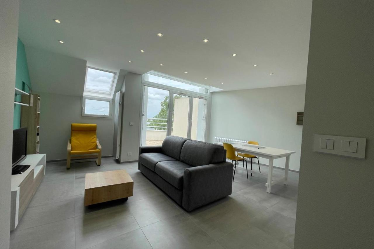 Luxury Apartment With Exceptional View On The Cher River Saint-Avertin Exterior foto