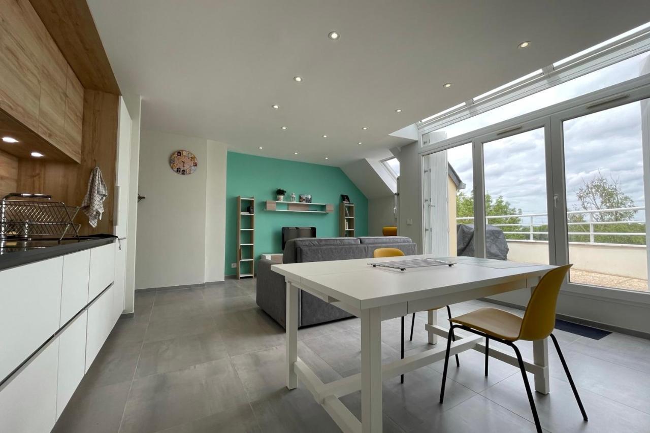 Luxury Apartment With Exceptional View On The Cher River Saint-Avertin Exterior foto